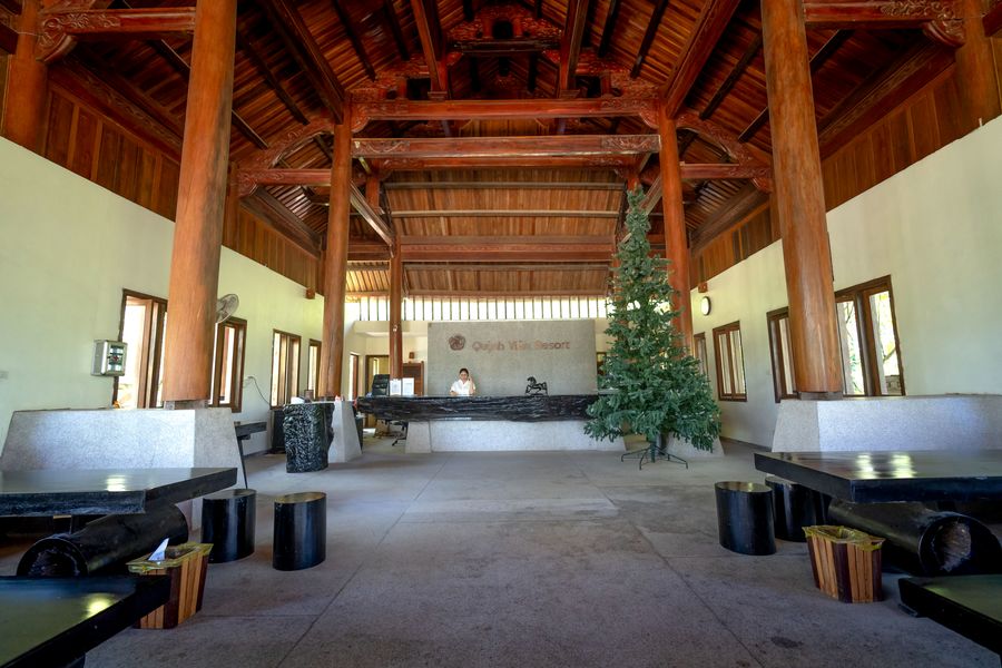 Lobby van een hotel